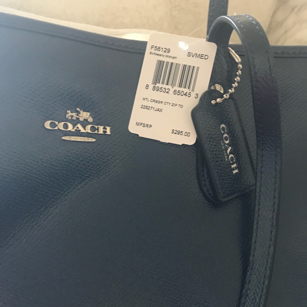 Brand new with tags coach purse unique color!!